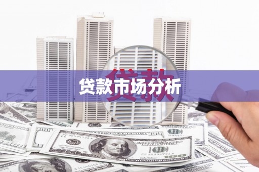芙蓉贷款市场分析