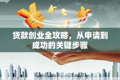 芙蓉贷款创业全攻略，从申请到成功的关键步骤
