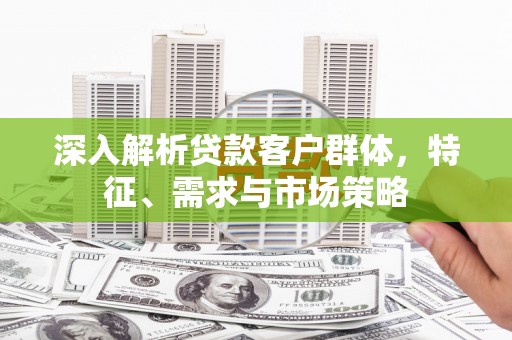芙蓉深入解析贷款客户群体，特征、需求与市场策略