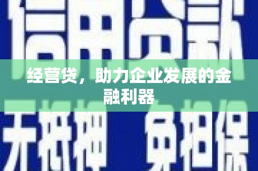 芙蓉经营贷，助力企业发展的金融利器