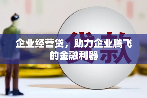 芙蓉企业经营贷，助力企业腾飞的金融利器
