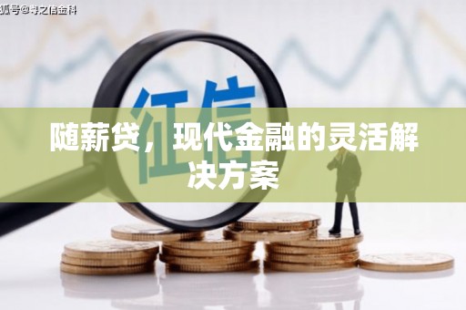 芙蓉随薪贷，现代金融的灵活解决方案