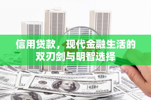 芙蓉信用贷款，现代金融生活的双刃剑与明智选择