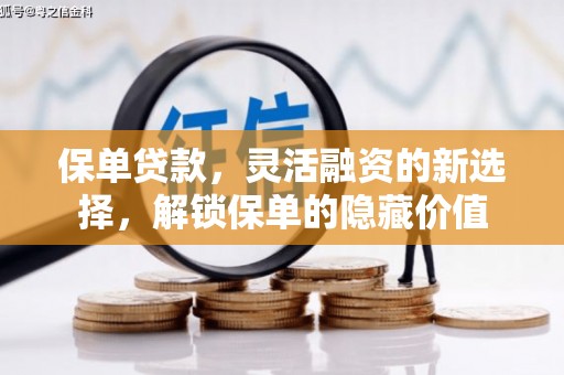 芙蓉保单贷款，灵活融资的新选择，解锁保单的隐藏价值