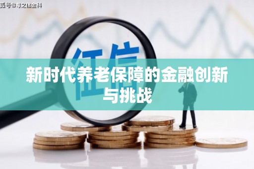 芙蓉新时代养老保障的金融创新与挑战