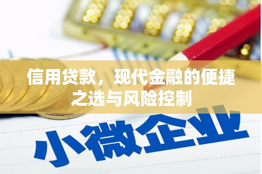芙蓉信用贷款，现代金融的便捷之选与风险控制