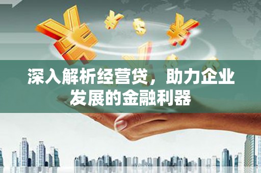 芙蓉深入解析经营贷，助力企业发展的金融利器