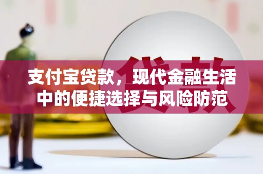 芙蓉支付宝贷款，现代金融生活中的便捷选择与风险防范