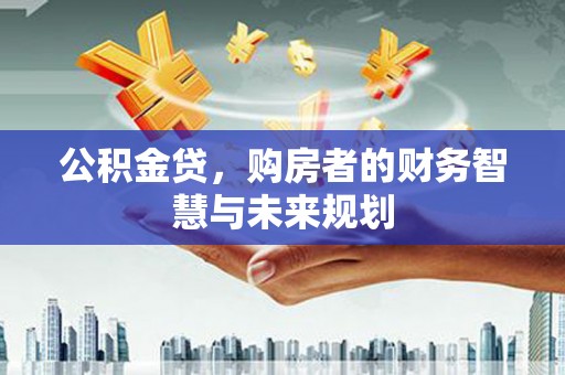 芙蓉公积金贷，购房者的财务智慧与未来规划