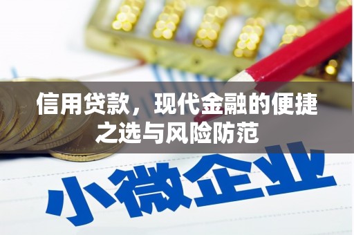 芙蓉信用贷款，现代金融的便捷之选与风险防范