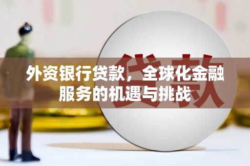 芙蓉外资银行贷款，全球化金融服务的机遇与挑战