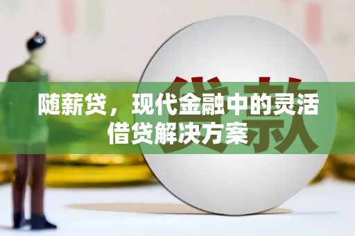 芙蓉随薪贷，现代金融中的灵活借贷解决方案
