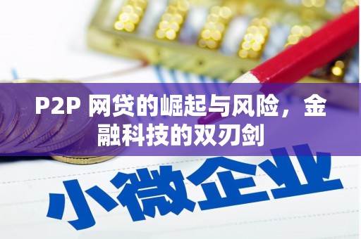芙蓉P2P 网贷的崛起与风险，金融科技的双刃剑