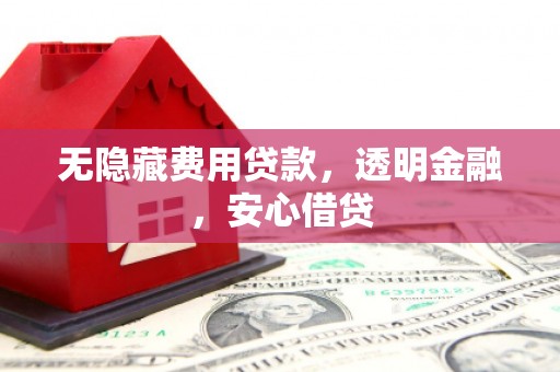 芙蓉无隐藏费用贷款，透明金融，安心借贷