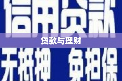 芙蓉贷款与理财