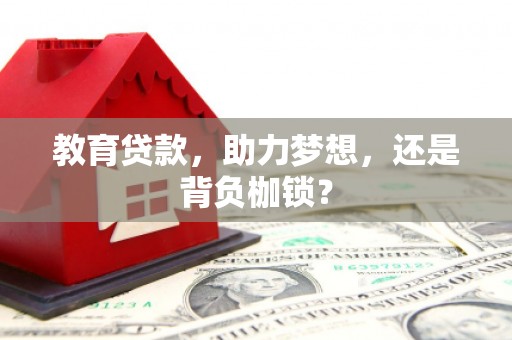 芙蓉教育贷款，助力梦想，还是背负枷锁？