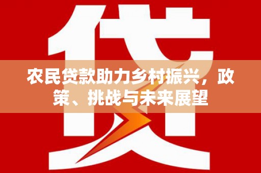 芙蓉农民贷款助力乡村振兴，政策、挑战与未来展望