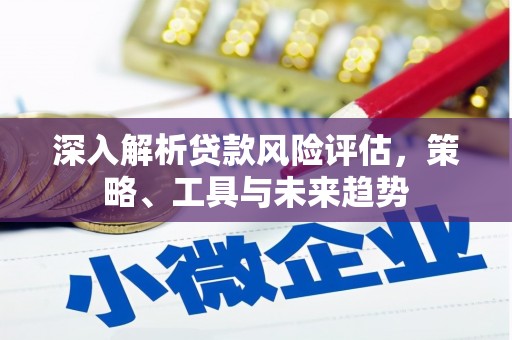 芙蓉深入解析贷款风险评估，策略、工具与未来趋势