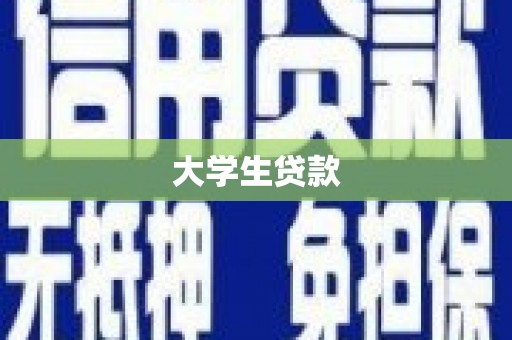 芙蓉大学生贷款