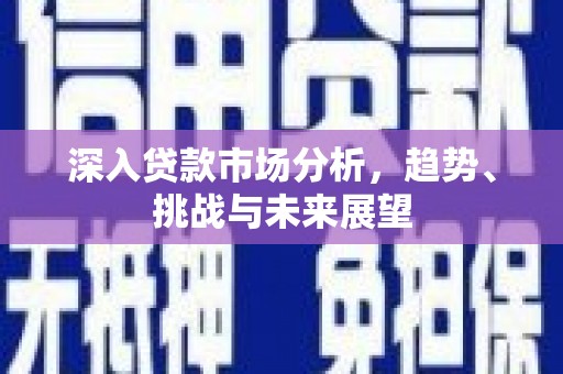 芙蓉深入贷款市场分析，趋势、挑战与未来展望
