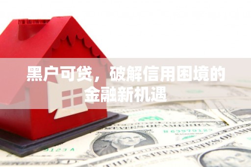 芙蓉黑户可贷，破解信用困境的金融新机遇