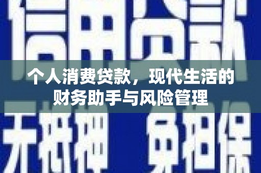 芙蓉个人消费贷款，现代生活的财务助手与风险管理
